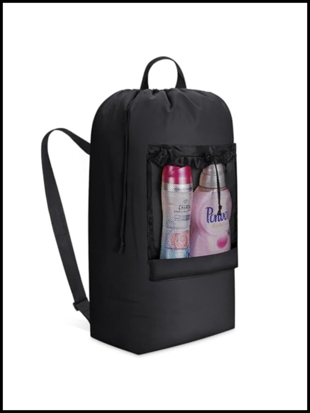 Laundry Bag Backpack 90L Water Resistant Oxford Adjustable Shoulder Straps
